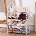 thumbnail image 4 of Simple four-layer shoe rack student dormitory lace assembly detachable shoe rack, 4 of 11