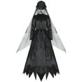 thumbnail image 3 of Disfraces de Halloween 2024 S-XXL disfraz de bruja fantasma para juego de rol disfraz de novia vampiro zombi muerte disfraz de mujer disfraz de Halloween, 3 of 4