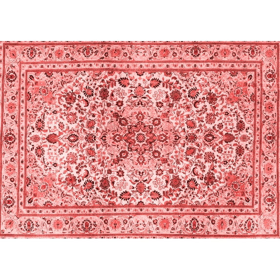 Ahgly Company Indoor Rectangle Persian Red Traditional Area Rugs, 6' x 9'