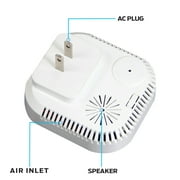 GasKnight Natural Gas Detector & Propane Detector. Natural Gas Leak Detection and Monitor for Home, Kitchen, Camper, Trailer or RV. Plug-In Gas Leak Sensor for LPG, LNG, Methane & Butane Gases