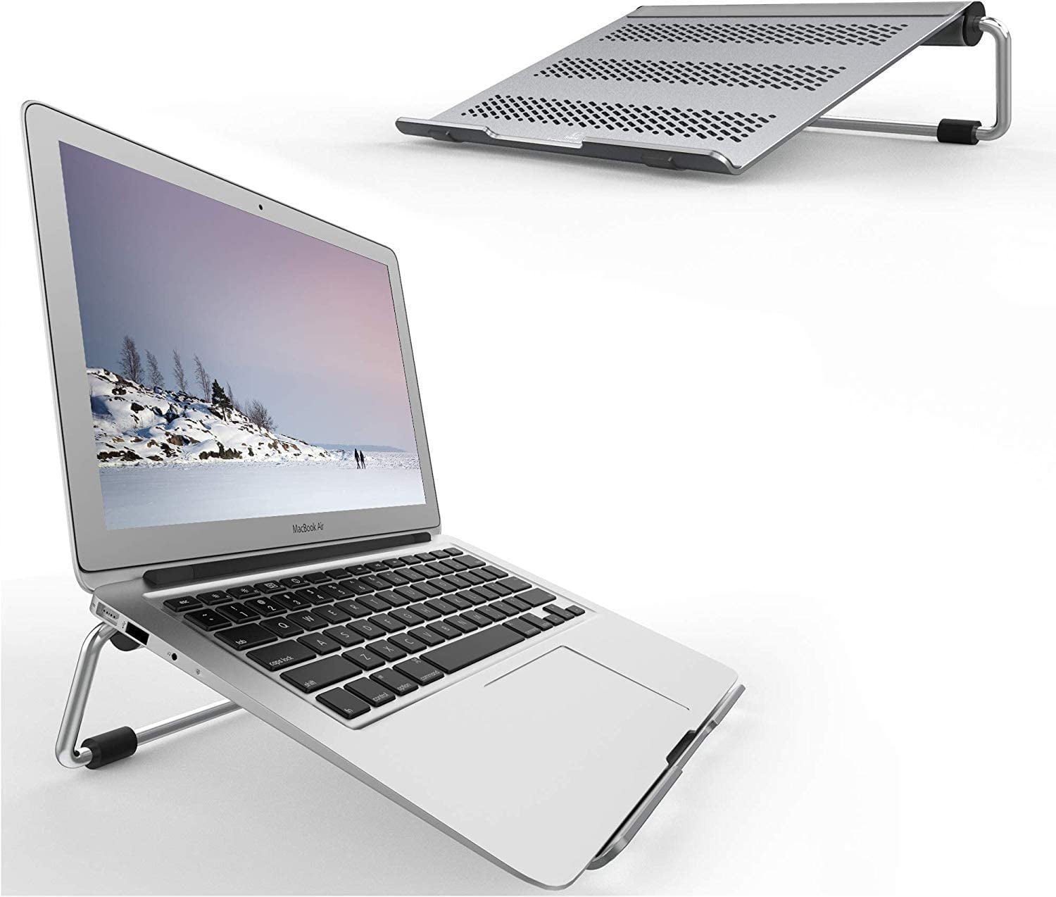 Lamicall Laptop Stand, Adjustable Notebook Stand for More Laptops up to