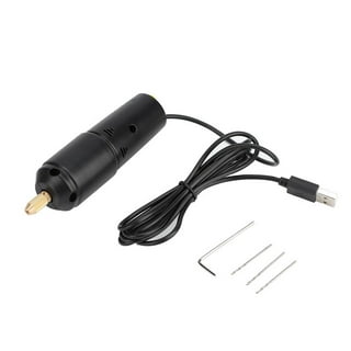 WALFRONT Portable Mini Small Electric Drills Handheld Micro USB Drill with  3pc Bits DC 5V, Mini Hand Drill, Small Electric Drill 