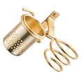 thumbnail image 2 of Soporte para secador de pelo Yuarrent dorado, 2 of 6