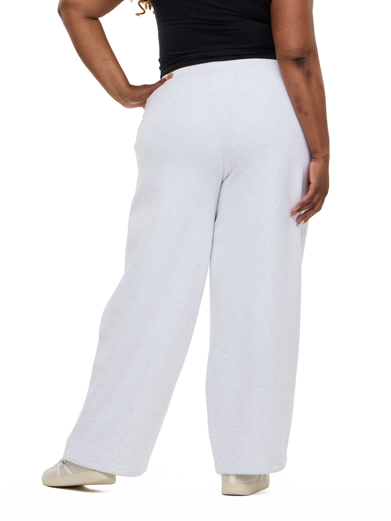 Forever 21 Women's Barrel Leg Joggers with Drawstring Waist and Bungee Hem, Fleece Balloon Pants with Side Pockets, Grey, XXS-4X
