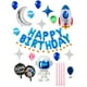 thumbnail image 1 of Set De 62pz De Globos Metalicos Para Cumpleaños Happy Birthday Decoracion Ideal Astronauta Espacial, 1 of 13