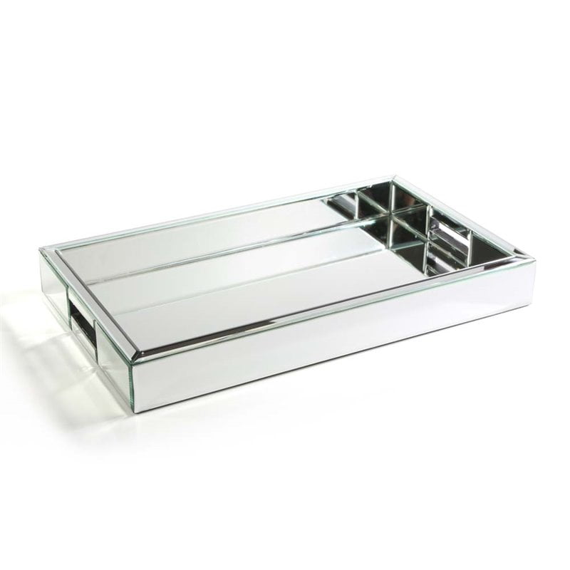 mirrored serving tray