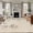 Beige, variant on Retro Beige Flowers 3ft Area Rug, Rustic Abstract Floral Simple Art Washable Non-Slip Small Round Rugs for Entryway Bedroom Kitchen, Soft Circle Carpet for Dining Room, Playroom Nursery Rug