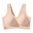 thumbnail image 6 of Endives Jelly Bra for Women Wireless Full Coverage Support Bra Back Hook Closure Soft Everyday Sleep Bra for Large Bust XL, 6 of 6