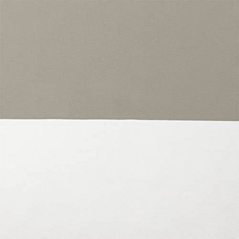 Exclusive Home Cabana Stripe Indoor/Outdoor Light Filtering Grommet Top Curtain Panel Pair, 54"x108", Cloud Grey