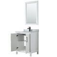thumbnail image 3 of Wyndham Collection Wcv252530sunsm24 Daria 30" Free Standing Single Vanity Set - White /, 3 of 7
