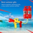 thumbnail image 2 of Fireman Toys Backpack Water Spraying Toy Extinguisher with Nozzle and Tank Set Children Outdoor Water Beach Toy for Kids Gifts, 2 of 4