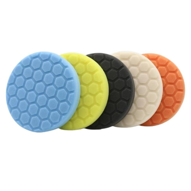 Almohadilla De Esponja Para Pulir El Coche Lavable, Juego De Herramientas Para Encerar, Almohadilla Para Pulir Y Encerar El Coche, Kit De Esponja Methold VI012076-02