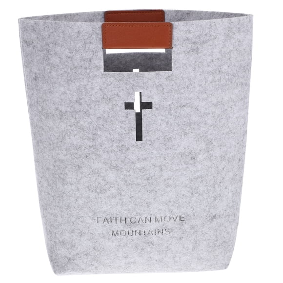 KAKOWELY Bolsa para la Biblia, bolsa de fieltro, bolsa para llevar la Biblia, bolsa de fieltro para el supermercado, bolso de mano de fieltro, bolsa para estudiar la Biblia