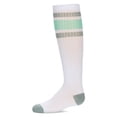 thumbnail image 2 of MeMoi  Neon Stripe Knee High Socks - Girls - Female, 4, White-Neon Green, 2 of 3