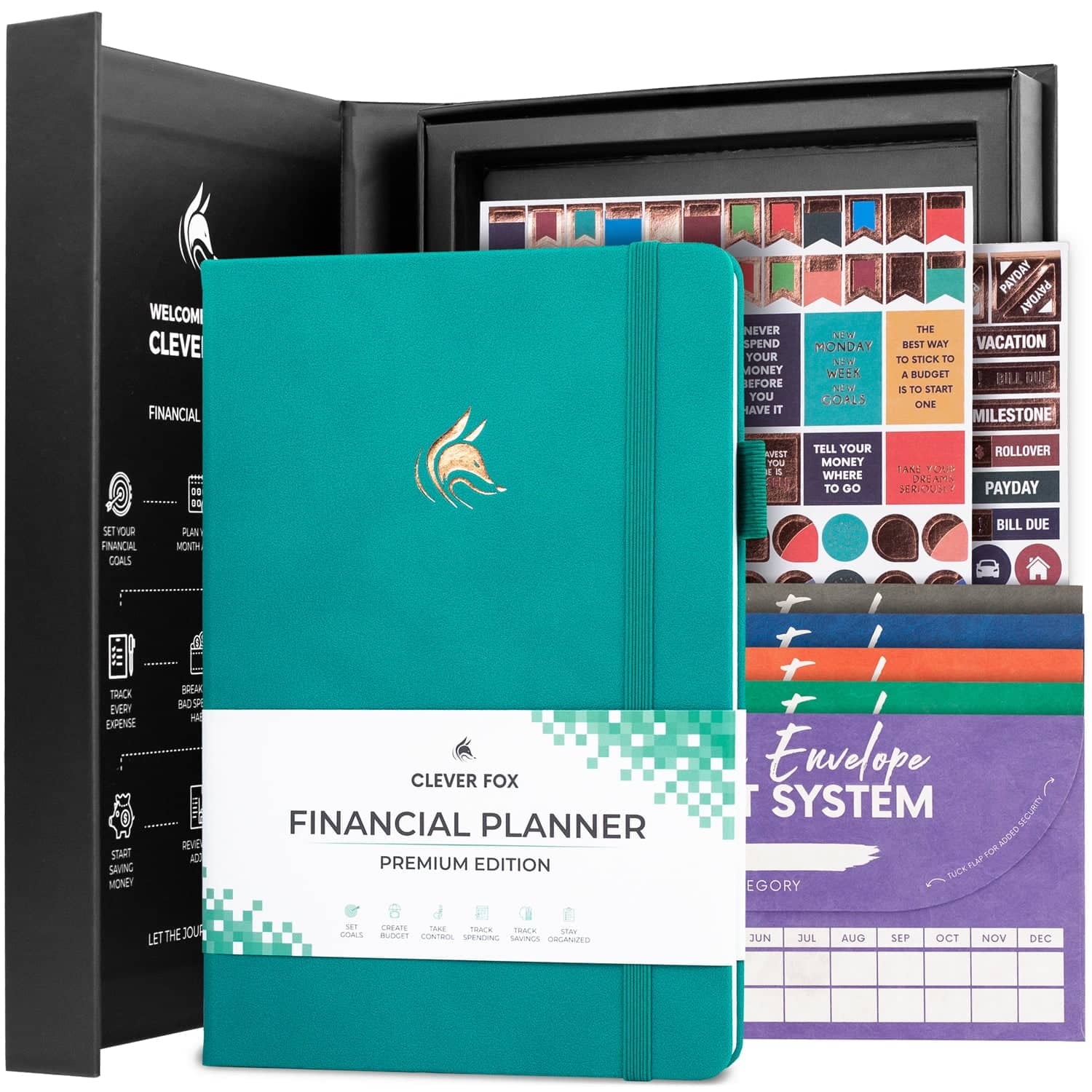 Freedom Mastery Undated Monthly Budget Planner and Monthly Bill Organizer -  A 12 Month Journey To Financial Freedom, Monthly Budget Book Planner