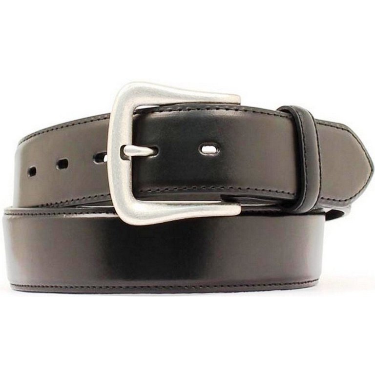 Buy Western Belt Mens, Black Smooth Leather