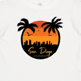 thumbnail image 4 of Inktastic San Diego Sunset Skyline Boys or Girls Baby T-Shirt, 4 of 5