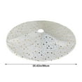 thumbnail image 3 of Beautynvta Christmas Tree Skirt, 35.4'' White Plush Sequin Star Decorative Tree Skirt, Small Xmas Tree Mat Base Cover for Merry Christmas Party Holiday Xmas Tree Decorations, 3 of 7