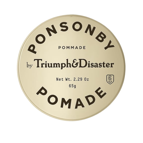 TRIUMPH & DISASTER Ponsonby Pomade – Medium Hold Hair Wax for Men and Women, High Shine, Non-Greasy Finish, 65g – Fine to Thick Hair