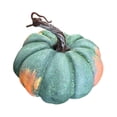 thumbnail image 4 of Citrouille en Mousse, Citrouille Artificielle, Citrouille Décorative de Récolte, Citrouille de Simulation Plate Verte, 4 of 9