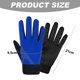thumbnail image 2 of 1 par de guantes de ciclismo de seda de hielo de verano pantalla táctil al aire libre dedo completo estilo fino protector solar transpirable de secado rápido, 2 of 5