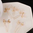 thumbnail image 5 of Conjunto de horquillas para el pelo de aleación de perlas hechas a mano de estilo europeo y americano para novias, conjunto de siete piezas para bodas, combinación de horquillas para el pelo, 5 of 5