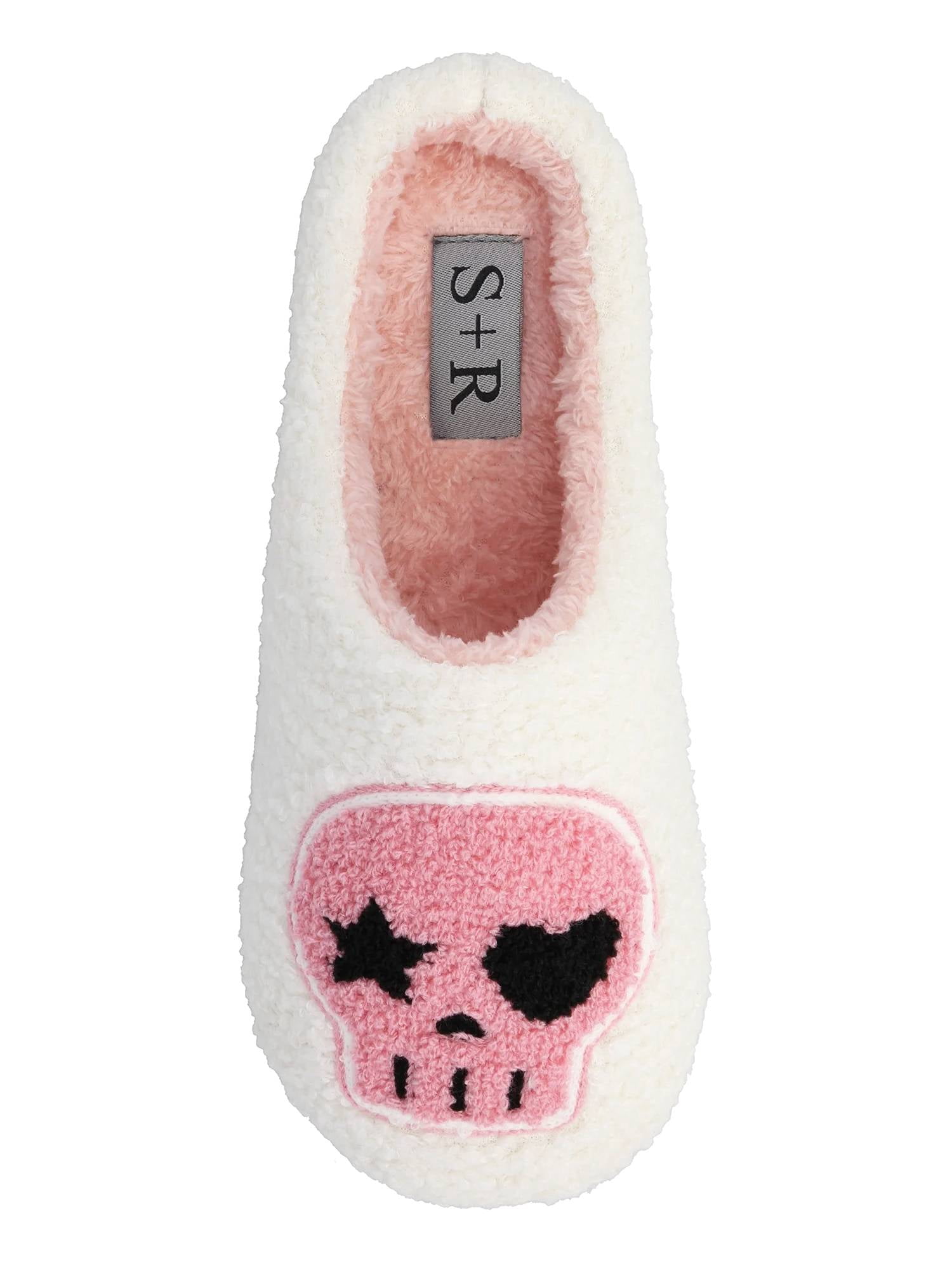 S+R Women's Cozy Halloween Slippers