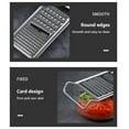 thumbnail image 6 of IPEWLEX Multifunctional Stainless Steel Grater - Versatile Kitchen Tool for Vegetable Cutting, Shredding & Dicing - Durable & Easy to Clean, 6 of 6