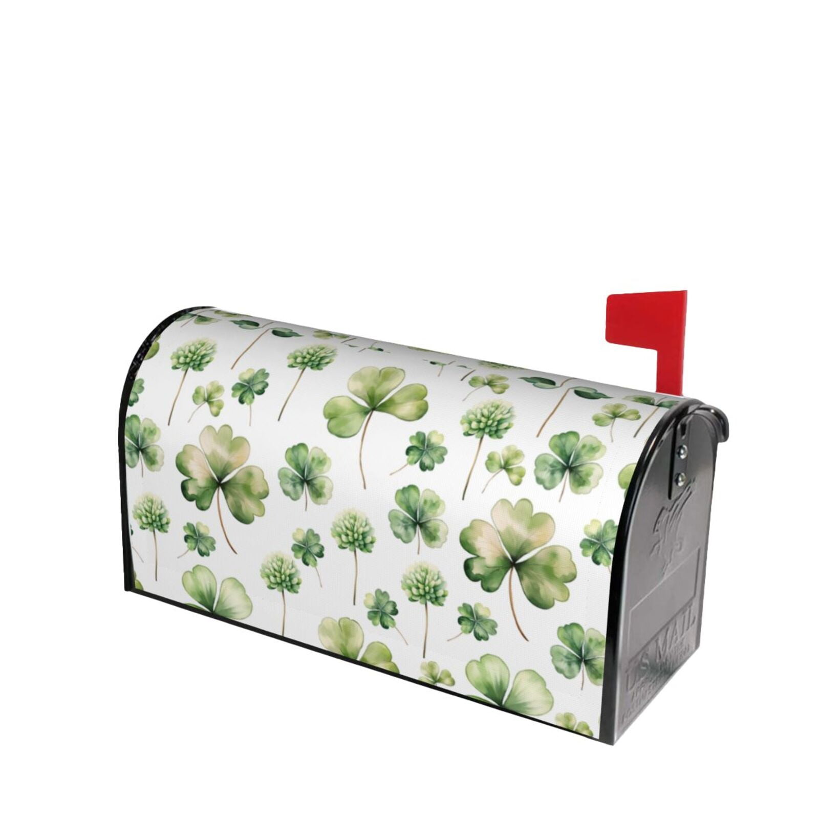 Xecao St Patrick's Day3 for Mailbox Cover with Magnetic Strips, Waterproof and Sunscreen, Adds a Decorative Touch to Your Garden Yard.