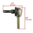 thumbnail image 2 of 2 Pair Inner Outer Tie Rod End for Polaris Sportsman 550 850 2010 2011 2012 2013, 2 of 6