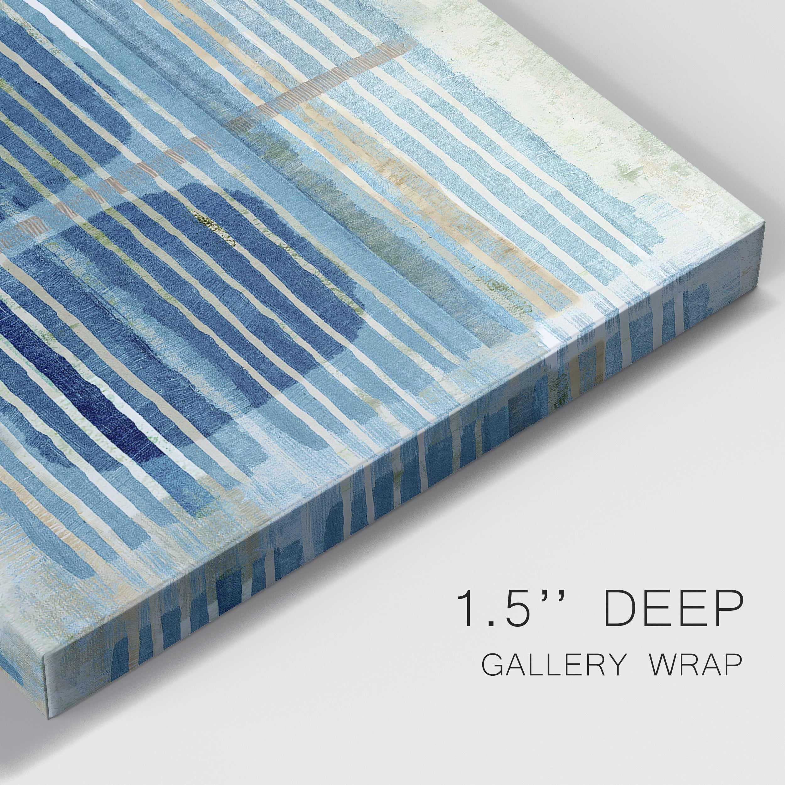 Blue Blue Horizon II Premium Gallery Wrapped Canvas - Ready to Hang