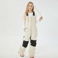 thumbnail image 6 of TBWNWG Girls Insulated Bib Overalls Warm Windproof Pants for Winter Skiing Snowboarding And Outdoor Adventures,Sizes 9-10 Years, 6 of 7