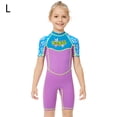 thumbnail image 2 of Respirar libremente en trajes de buceo traje de buceo para niños con traje de moda anti-medusas de múltiples talla múltiple mono manga corta traje de baño l Yuarrent OD003659-03, 2 of 7