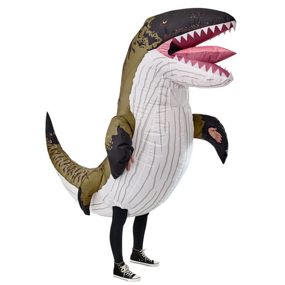 Jurassic World Rebirth Mosasaurus Inflatable Costume for Adults by Rubies, Unisex
