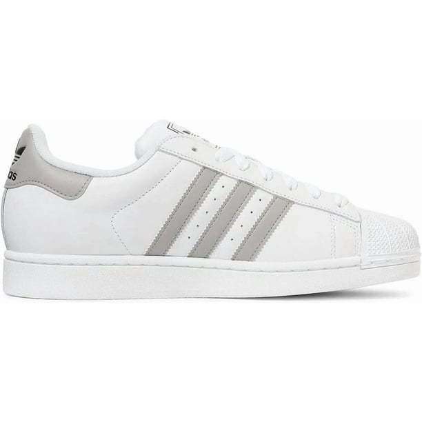 Adi - das SUPERSTARⅡ JQ4731 Footwear White/Gray/Core Black Men's Women's Sneakers