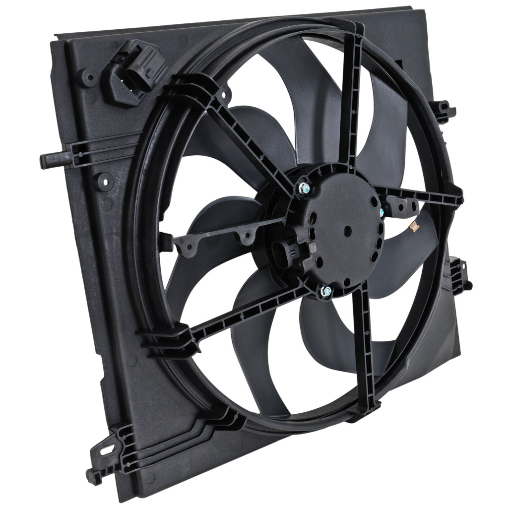 For Nissan Qashqai 2017 18 19 20 21 2022 Radiator and Condenser Fan Assembly | Plastic | With One Big Fan | Replacement For NI3115162 | 214816MA0B