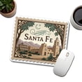 thumbnail image 3 of Santa Fe, New Mexico NM Travel City State Stamp Mouse Pad Low Profile Gaming Mat, 3 of 7