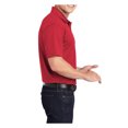 thumbnail image 3 of Mafoose Mens Polyester Micropique Sport-Wick Polo Shirt True Red Large, 3 of 7