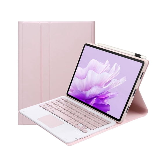 Touchpad Keyboard Case for Lenovo Tab M11 11 inch 2024 TB330FU TB331FC Bluetooth Trackpad Keyboard Cover with Pencil Holder for Lenovo Xiaoxin Pad 11 Inch 2024