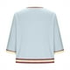 thumbnail image 5 of mfyjkho Tops Para Mujer, Tops Casuales Y Cómodos De Manga Corta Con Cuello Redondo Y Estampados Para Mujer Para Primavera Y Verano Tops Para Mujer Xl, 5 of 6