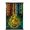 Print and Black Hanger Bundle, variant on The Wizarding World: Harry Potter - House Crests Wall Poster, 14.725" x 22.375"