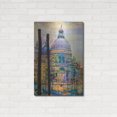 thumbnail image 3 of Luxe Metal Art 'Venice Italy The Salute Church of Saint Mary of Good Health' by Pedro Gavidia, Metal Wall Art, 24"x36", 3 of 9