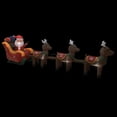 thumbnail image 4 of vidaXL Christmas Inflatable Santa and Reindeer Decoration LED 192.9", 4 of 8