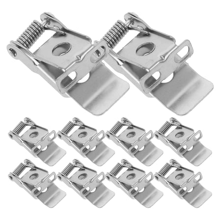 ULTNICE 10Pcs Downlight Spring Clips Metal Quick Installation Indoor Lighting for Professionals