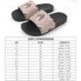 thumbnail image 2 of GZHJMY Stylish Slides for Women Men, Heart Signs Pink Leopard Print Soft Flexible Slip-on Sandals Slippers, 2 of 7