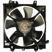 Angle View: Dorman 621-264 A/C Condenser Fan Assembly for Specific Subaru Models