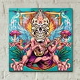thumbnail image 4 of Epic Art 'Psyk-Out Psychedlic' by Flyland Designs, Acrylic Glass Wall Art, 12"x12", 4 of 8