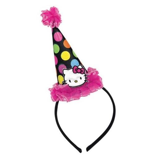 Amscan 392023 Neon Hello Kitty Mini Hat 