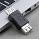 thumbnail image 4 of Conector USB hembra a hembra Adaptador de conversión de cabeza hembra doble USB, 4 of 6