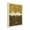 thumbnail image 2 of Trademark Fine Art 'Dubai UAE Skyline Brown' Canvas Art by Michael Tompsett, 2 of 3